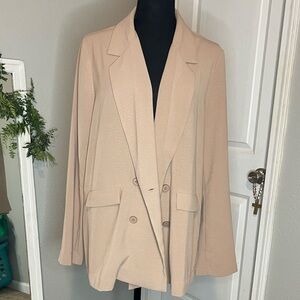 Sugarlips Beige Blazer Set